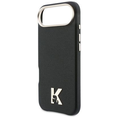 Etui na Apple iPhone 17 Air, Karl Lagerfeld, Karl Head Logo, Czarne