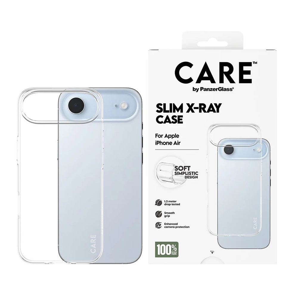 Etui do Apple iPhone 17 Air, PanzerGlass, Care Fashionable X-ray, Przezroczyste