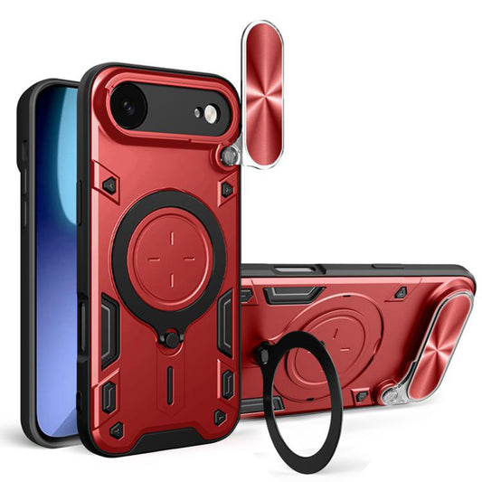 Etui na Apple iPhone 17 Air, Techsuit, CamGuard Pro, Czerwony