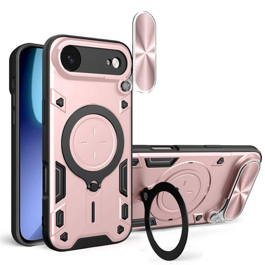Etui na Apple iPhone 17 Air, Techsuit, CamGuard Pro, Różowe Złoto