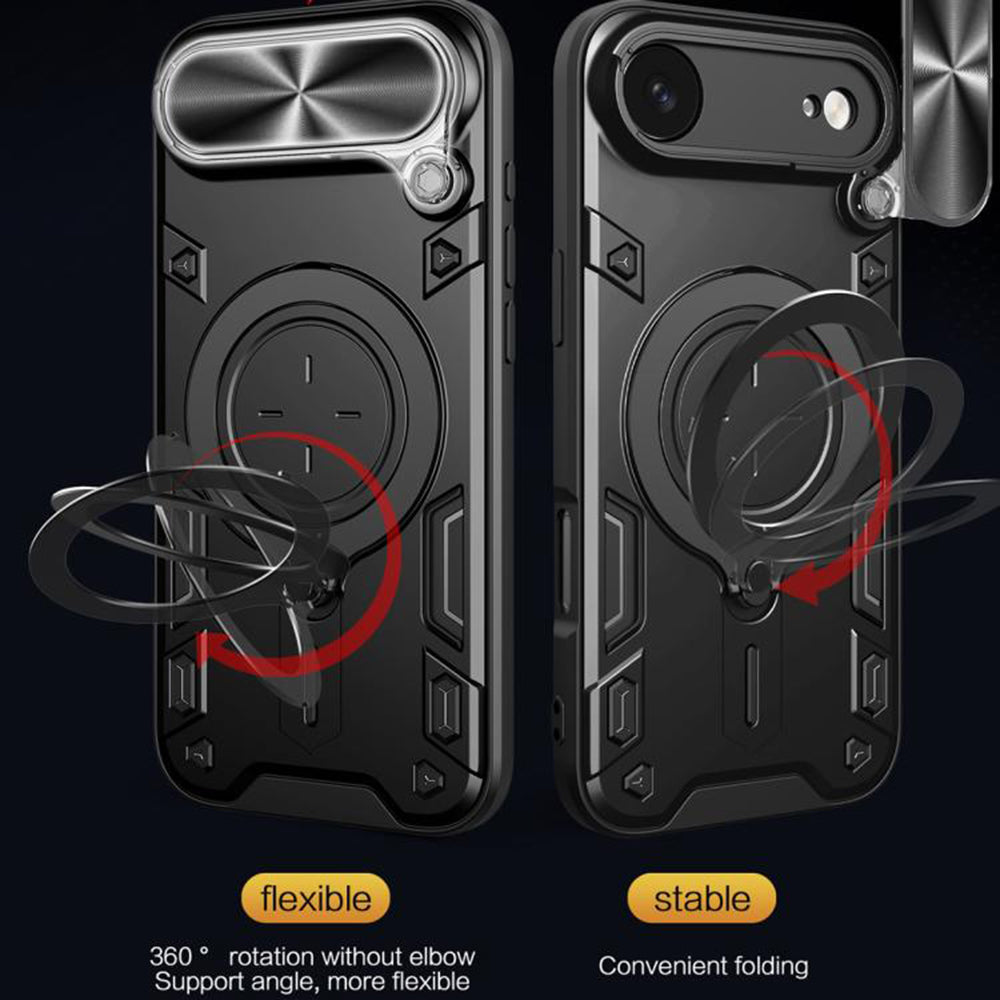Etui na Apple iPhone 17 Air, Techsuit, CamGuard Pro, Różowe Złoto
