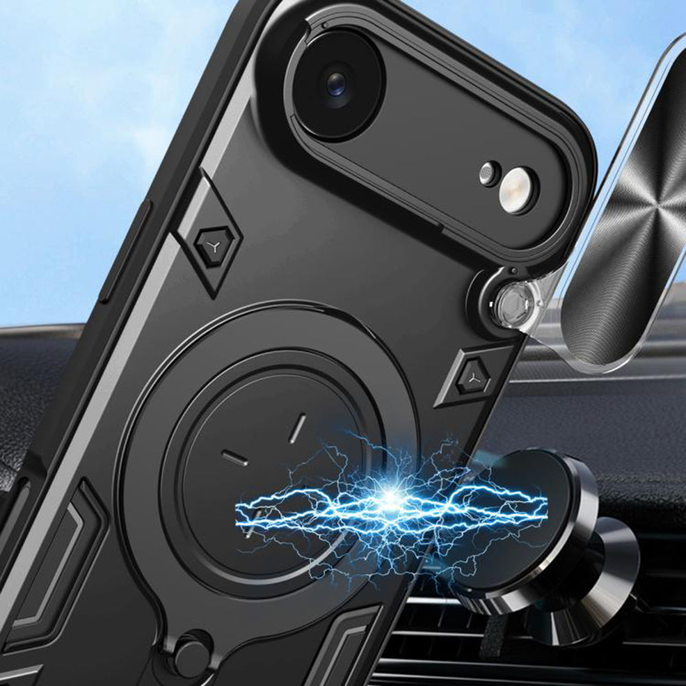 Etui na Apple iPhone 17 Air, Techsuit, CamGuard Pro, Różowe Złoto