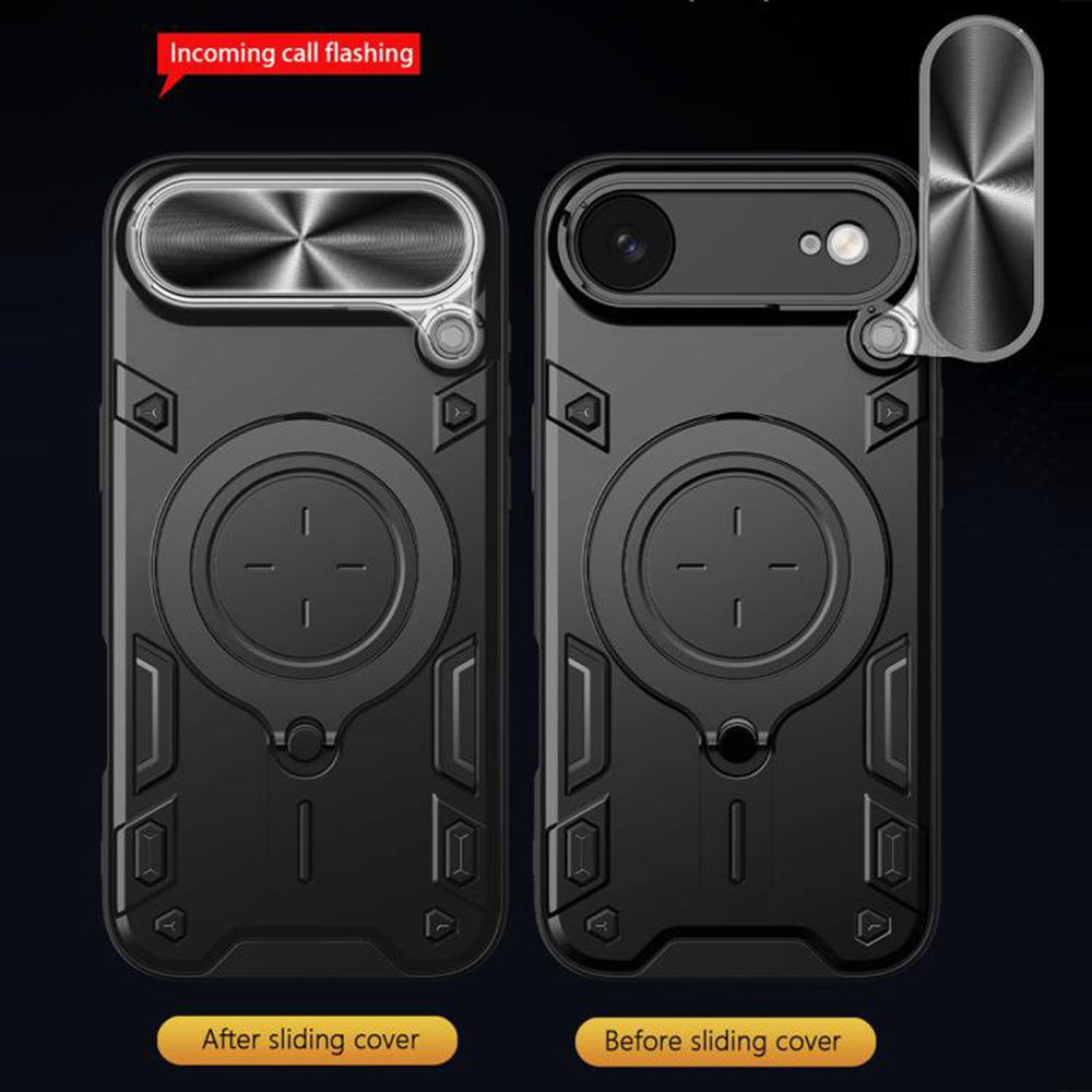 Etui na Apple iPhone 17 Air, Techsuit, CamGuard Pro, Różowe Złoto