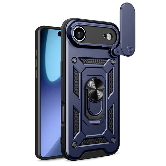 Etui na Apple iPhone 17 Air, Techsuit, CamShield, Niebieskie