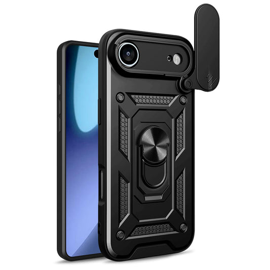 Etui na Apple iPhone 17 Air, Techsuit, CamShield, Czarne