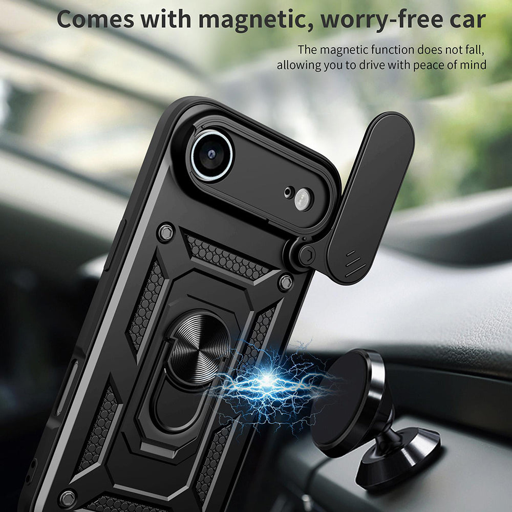 Etui na Apple iPhone 17 Air, Techsuit, CamShield, Czarne