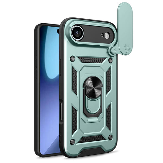 Etui na Apple iPhone 17 Air, Techsuit, CamShield, Zielony