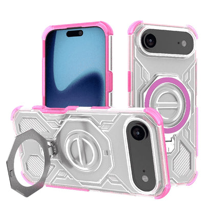 Etui na Apple iPhone 17 Air, Techsuit, Carbon Shield Pro, Różowy