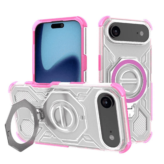 Etui na Apple iPhone 17 Air, Techsuit, Carbon Shield Pro, Różowy