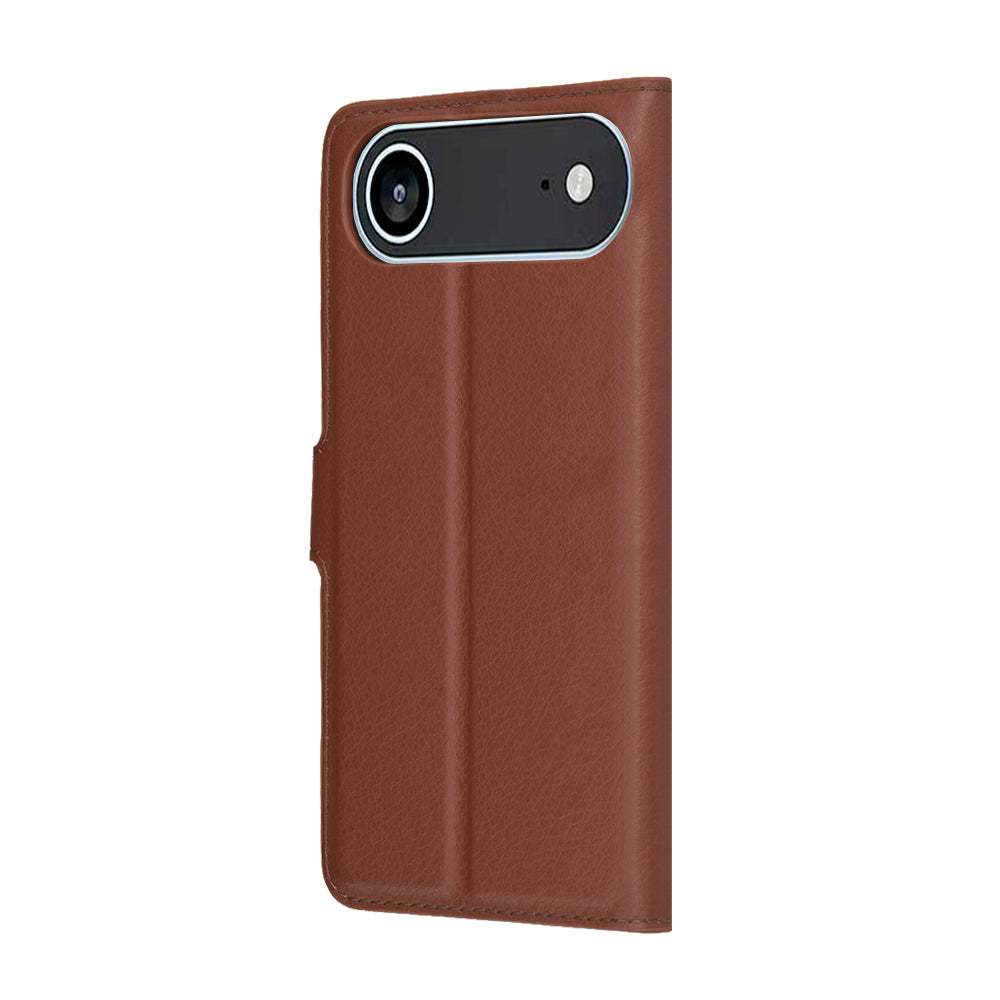 Etui na Apple iPhone 17 Air, Techsuit, Leather Folio, Brązowy