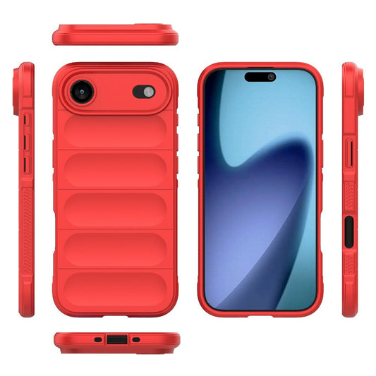 Etui na Apple iPhone 17 Air, Techsuit, Magic Shield, Czerwony