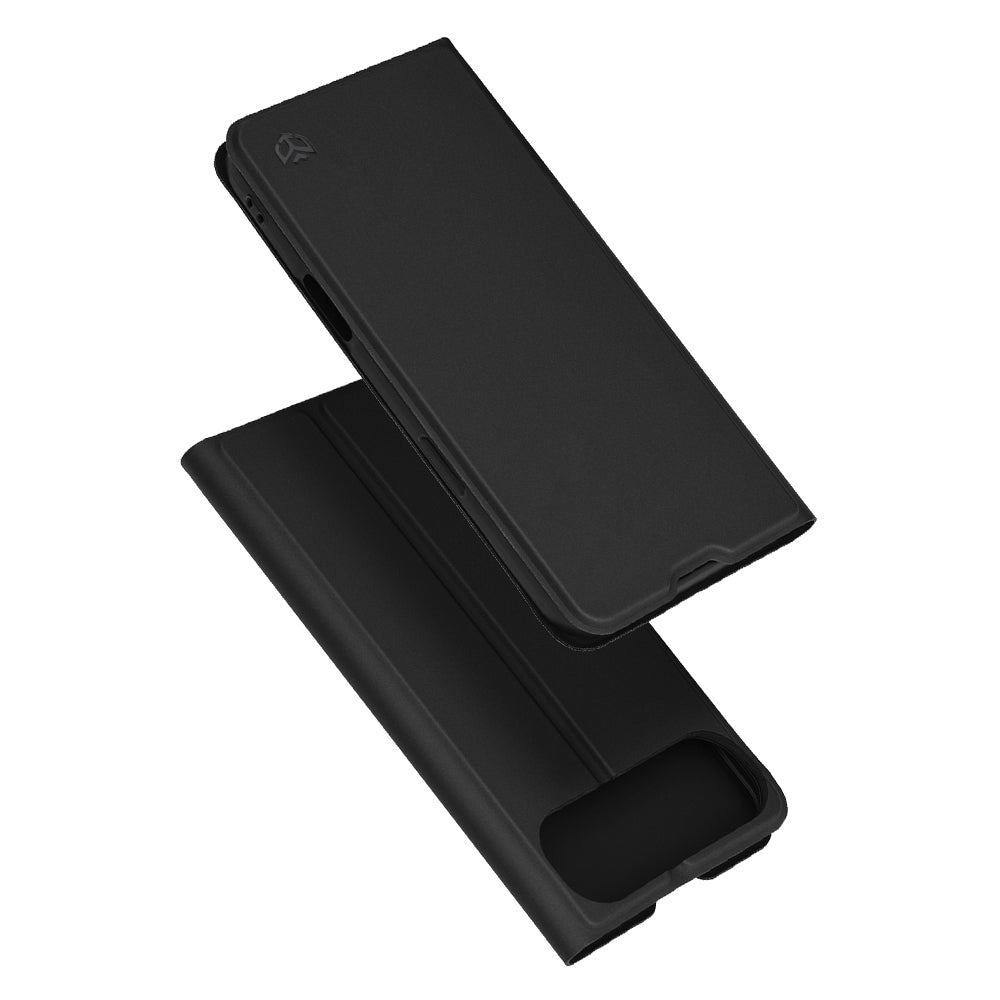 Etui na Apple iPhone 17 Air, Techsuit, Magskin Book, Czarne