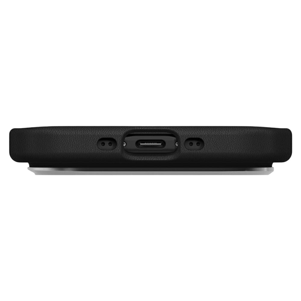 Etui na Apple iPhone 17 Air, UNIQ, Lyden Leatherette, Czarne
