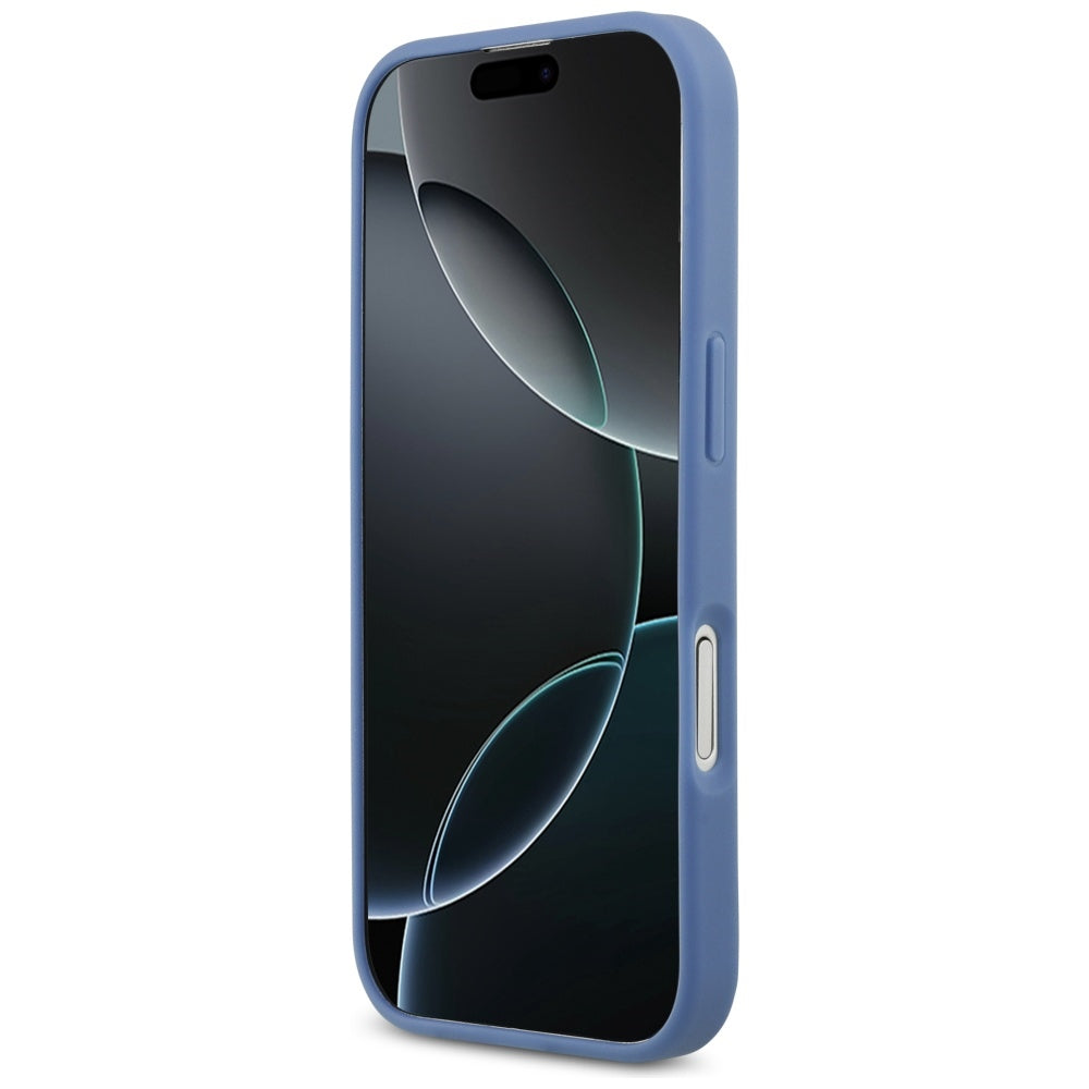 Etui na Apple iPhone 17, Guess, 4G Big Logo, Niebieskie