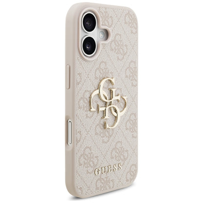Etui na Apple iPhone 17, Guess, 4G Big Logo, Różowy