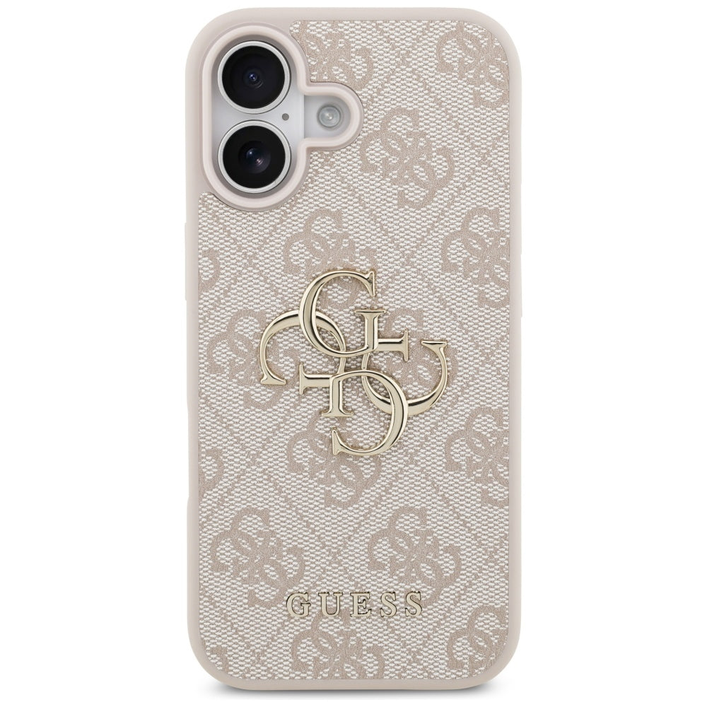 Etui na Apple iPhone 17, Guess, 4G Big Logo, Różowy