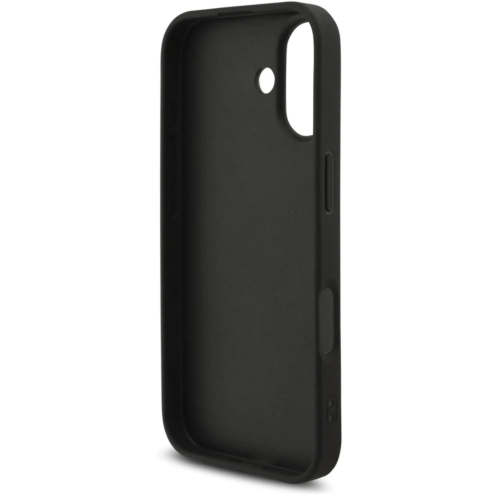 Etui na Apple iPhone 17, Guess, 4G Classic Logo with Strap, Czarne