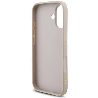 Etui na Apple iPhone 17, Guess, 4G Classic Logo with Strap, Różowy