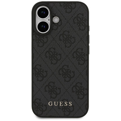 Etui na Apple iPhone 17, Guess, 4G Classic, Czarne