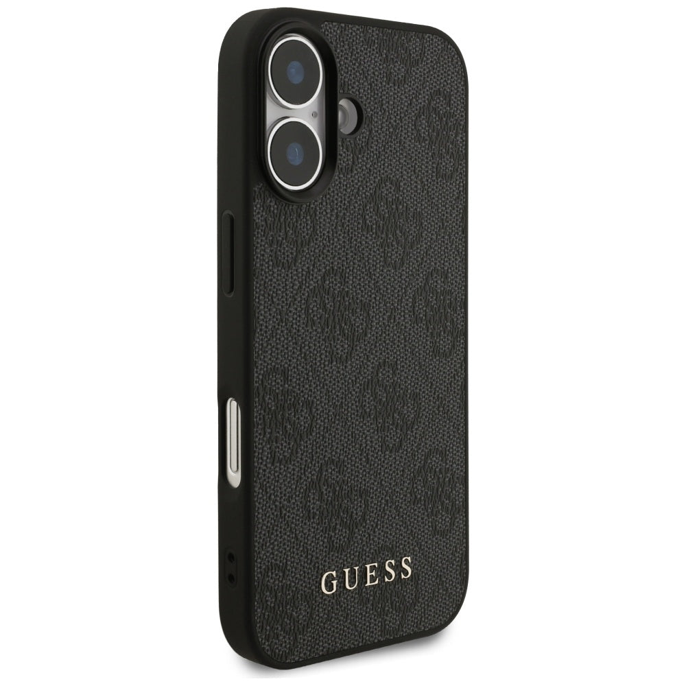 Etui na Apple iPhone 17, Guess, 4G Classic, Czarne