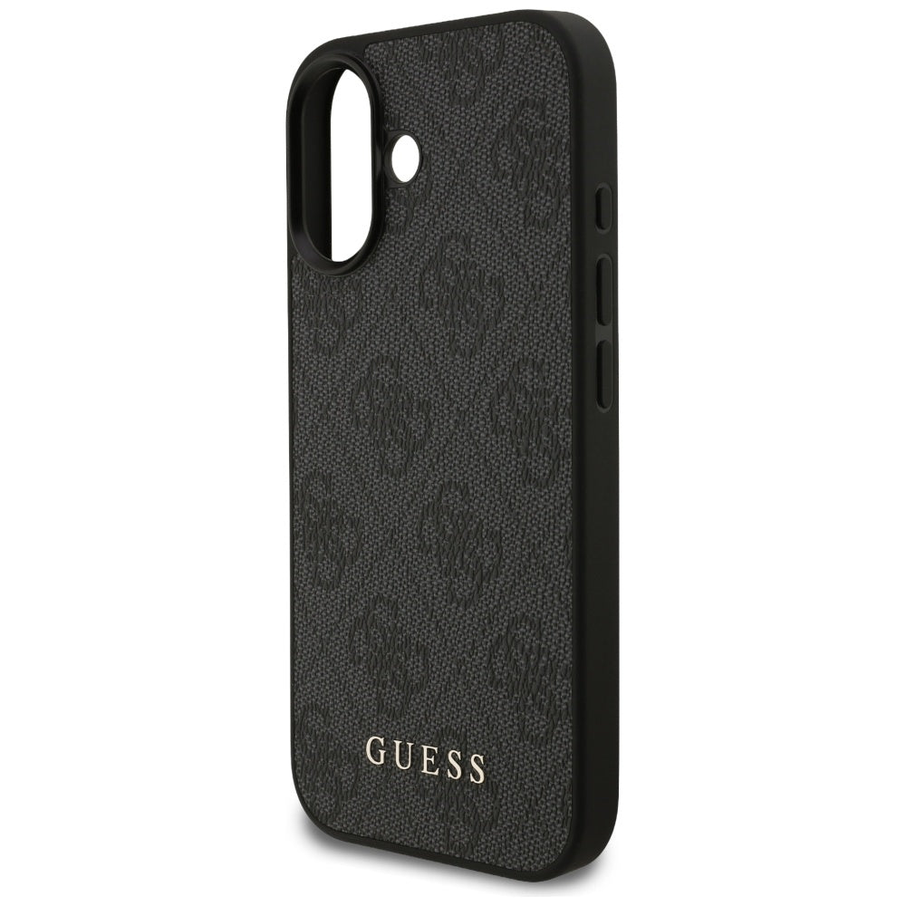 Etui na Apple iPhone 17, Guess, 4G Classic, Czarne
