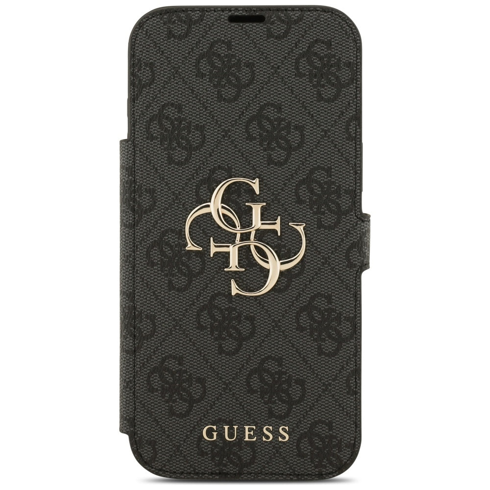 Etui na Apple iPhone 17, Guess, 4G Metal Logo, Czarne