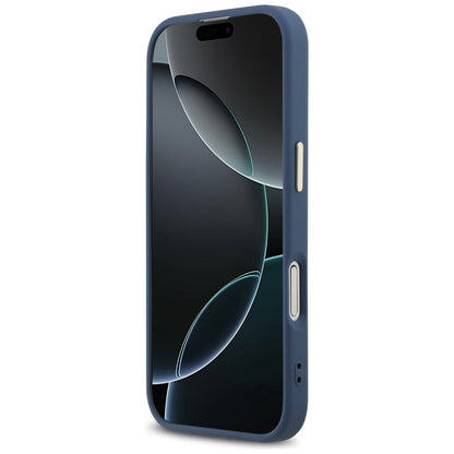 Etui na Apple iPhone 17, Guess, Big 4G Logo Classic, Złoty Niebieski