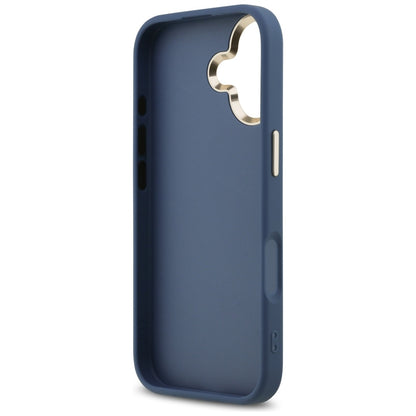Etui na Apple iPhone 17, Guess, Big 4G Logo Classic, Złoty Niebieski