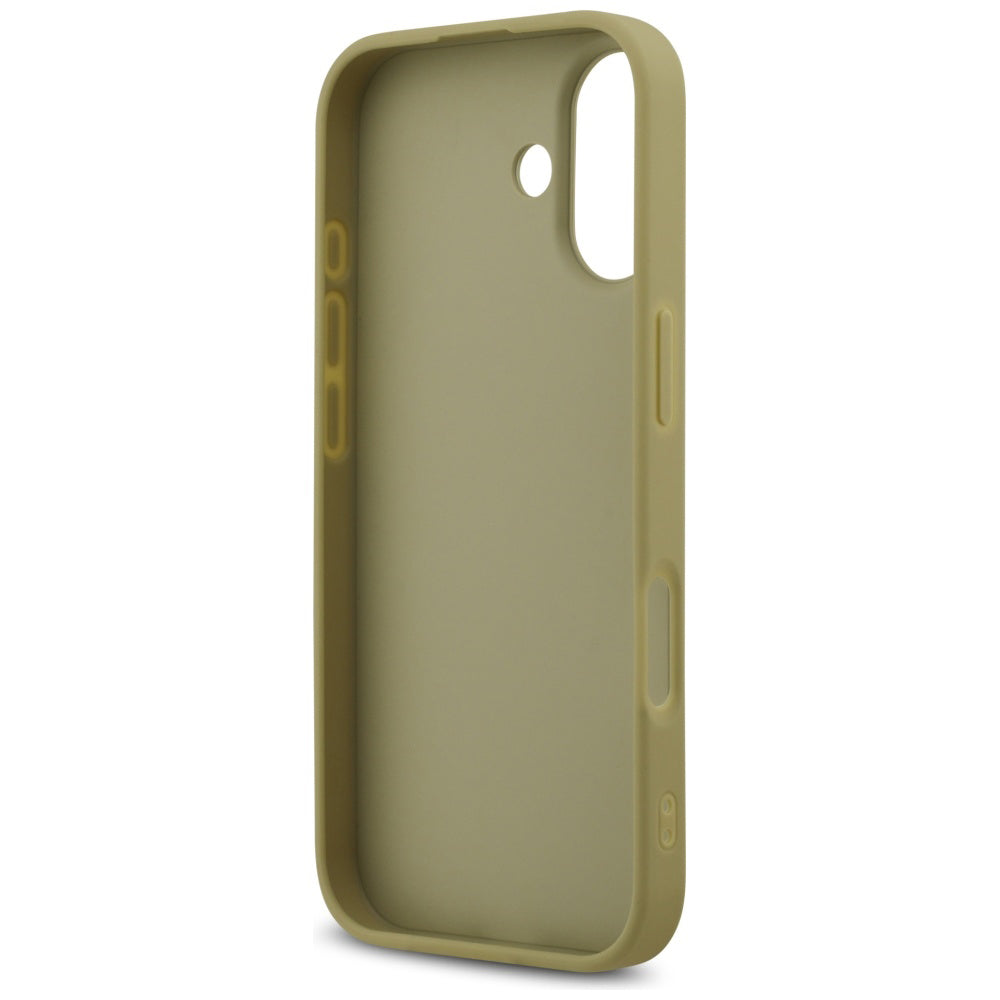 Etui na Apple iPhone 17, Guess, Fixed Glitter Big 4G, Złote