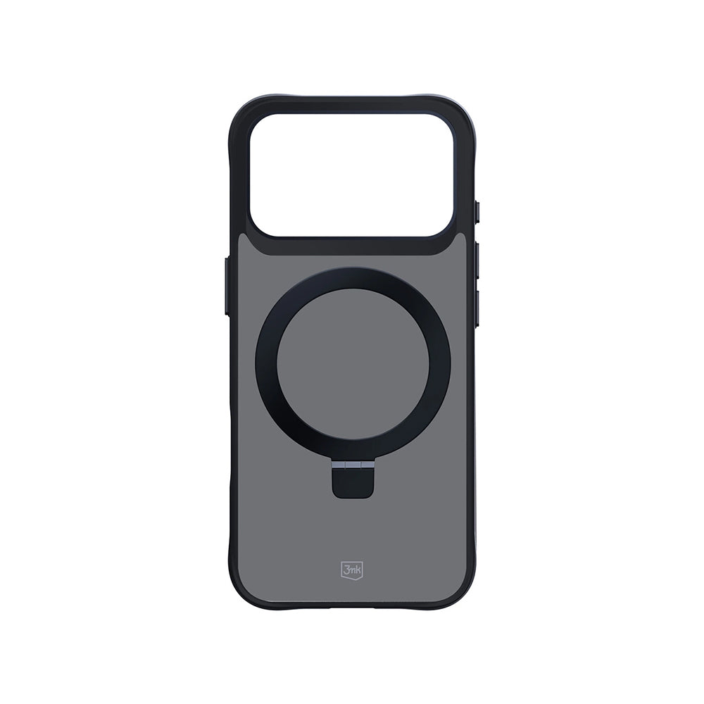 Etui na Apple iPhone 17 Pro, 3MK, Smoke MagStand, Czarne