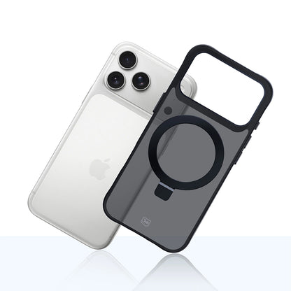 Etui na Apple iPhone 17 Pro, 3MK, Smoke MagStand, Czarne