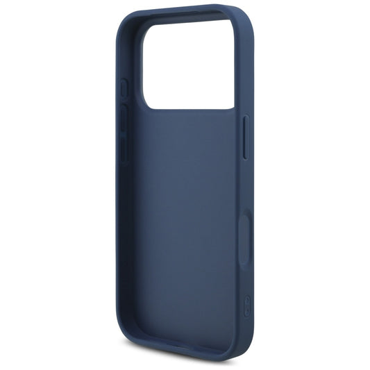 Etui na Apple iPhone 17 Pro, Guess, 4G Big Logo, Niebieskie