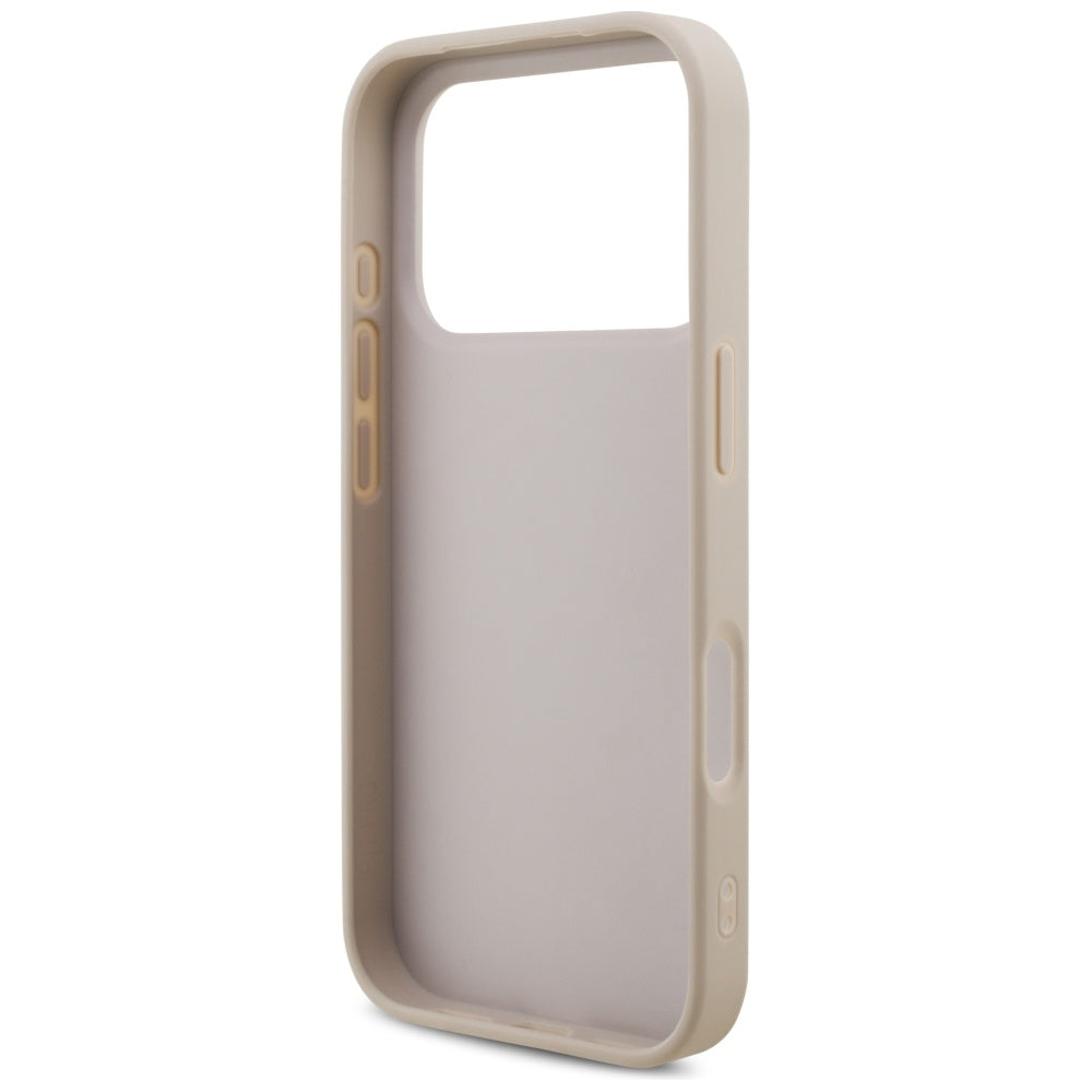 Etui na Apple iPhone 17 Pro, Guess, 4G Big Logo, Różowy