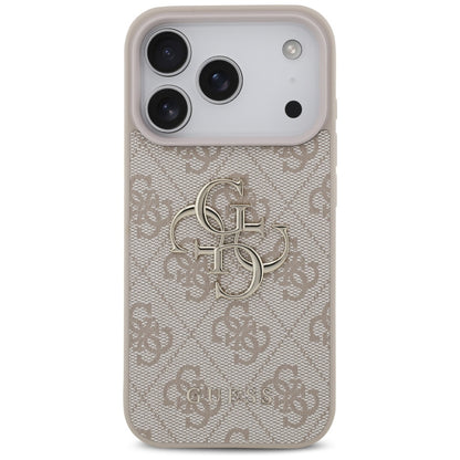 Etui na Apple iPhone 17 Pro Max, Guess, 4G Big Logo, Różowy