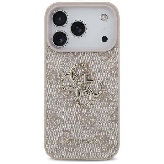 Etui na Apple iPhone 17 Pro Max, Guess, 4G Big Logo, Różowy