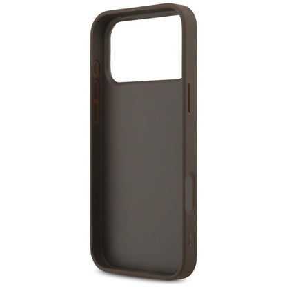 Etui na Apple iPhone 17 Pro Max, Guess, 4G Classic, Brązowy