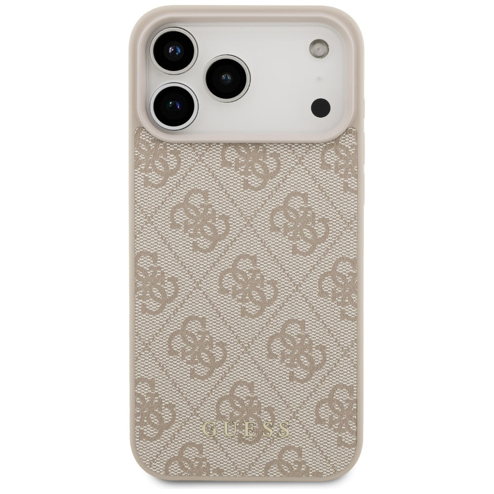Etui na Apple iPhone 17 Pro Max, Guess, 4G Classic, Różowy