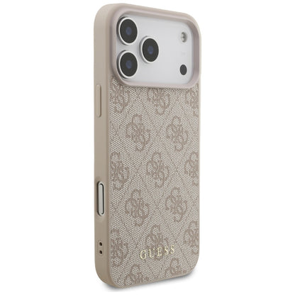 Etui na Apple iPhone 17 Pro Max, Guess, 4G Classic, Różowy