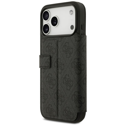 Case for Apple iPhone 17 Pro Max, Guess, 4G Metal Logo, Black