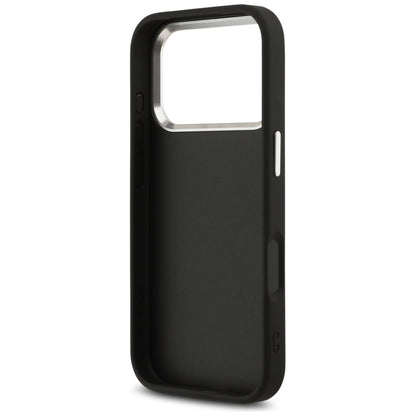Case for Apple iPhone 17 Pro Max, Guess, Big 4G Logo Classic, Black Silver