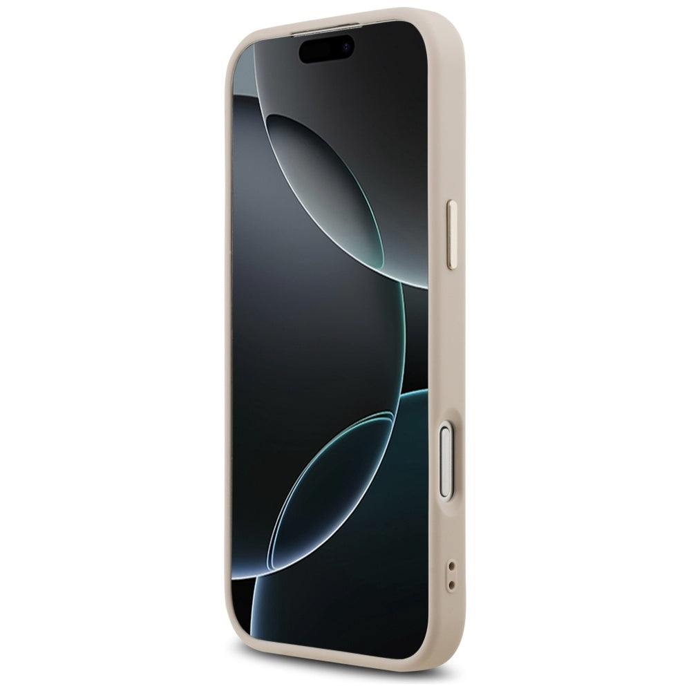 Case for Apple iPhone 17 Pro Max, Guess, Big 4G Logo Classic, Golden Pink