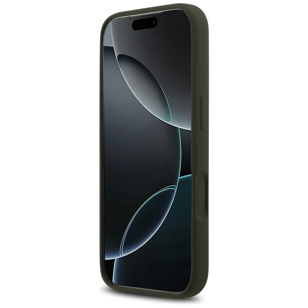 Case for Apple iPhone 17 Pro Max, Guess, Big 4G Script, Khaki