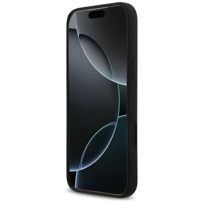 Etui na Apple iPhone 17 Pro Max, Guess, Big 4G Script, Czarne