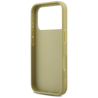 Case for Apple iPhone 17 Pro Max, Guess, Fixed Glitter Big 4G, Gold