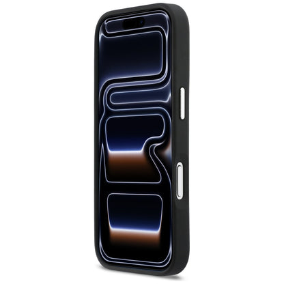 Etui na Apple iPhone 17 Pro Max, Karl Lagerfeld, Karl & Choupette Print with Pocket, Czarne