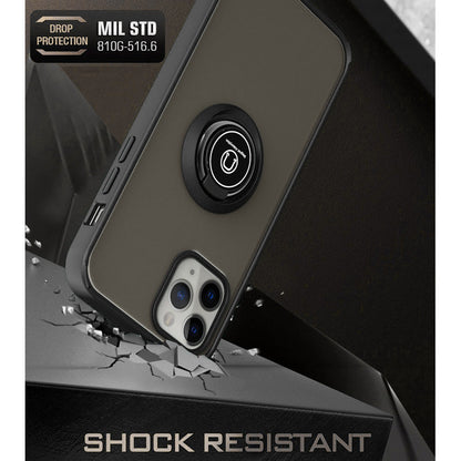 Etui na Apple iPhone 17 Pro Max, Techsuit, Glinth, Czarne