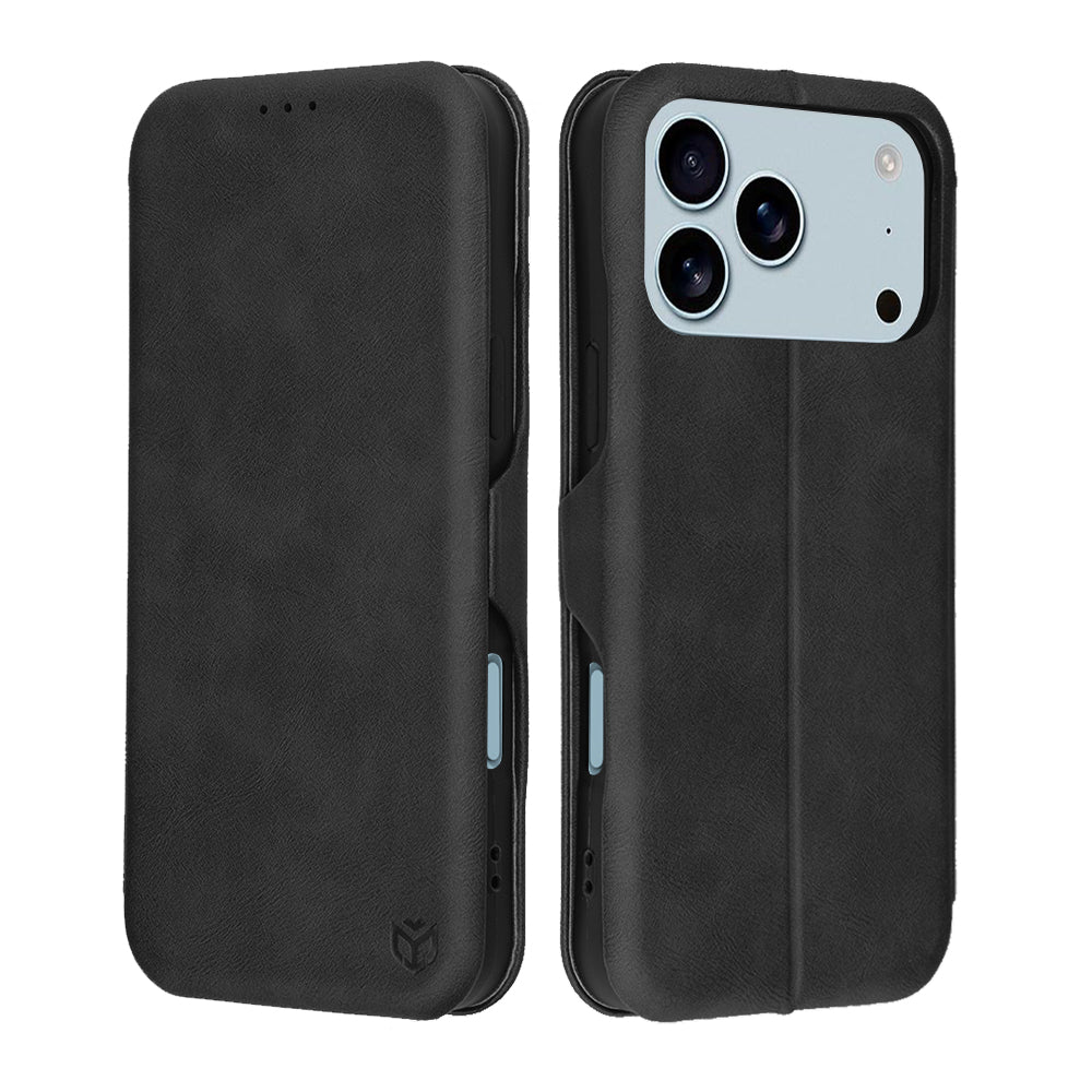 Etui na Apple iPhone 17 Pro Max, Techsuit, Safe Wallet Plus, Czarne