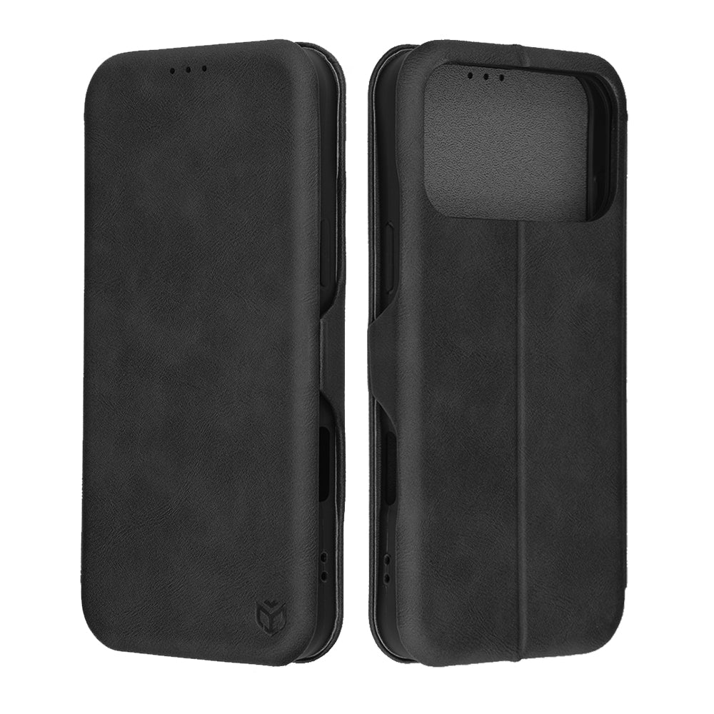 Etui na Apple iPhone 17 Pro Max, Techsuit, Safe Wallet Plus, Czarne