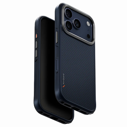 MagSafe Case for Apple iPhone 17 Pro Max, UNIQ, Keva MagClick, Navy Blue