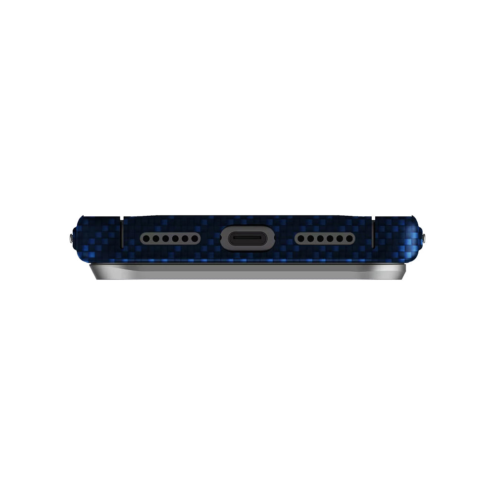 Etui MagSafe dla Apple iPhone 17 Pro Max, UNIQ, Keva MagClick, Denim